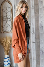 Load image into Gallery viewer, Rust Knit Cardigan
